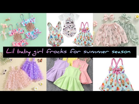 baby girl frocks for summer 🏝️ | girls frock | Baby short frock |  frocks for summer  #frockdesigns