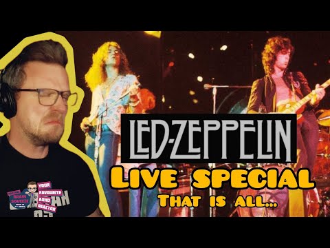 LED ZEPPELIN LIVE SPECIAL!! | ALBERT HALL 70 & MADISON SQUARE GARDENS 73 (ADHD Reaction)