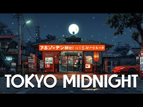 80's Lo-fi Chillout Tunes 🔥Tokyo Midnight 🌃 Lo fi Beats To Sleep, Relax [lofi hiphop mix]