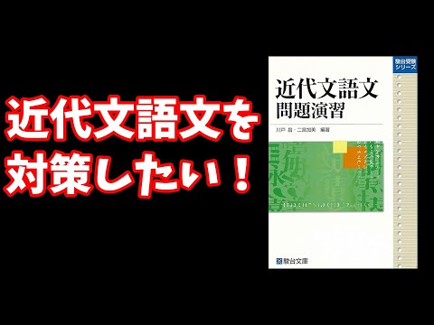 【一橋・早稲田文構・成蹊E方式】近代文語文を対策したい！【大学受験】【Voicevox】