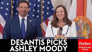 BREAKING NEWS: DeSantis Announces Florida AG Ashley Moody Will Replace Marco Rubio In Senate