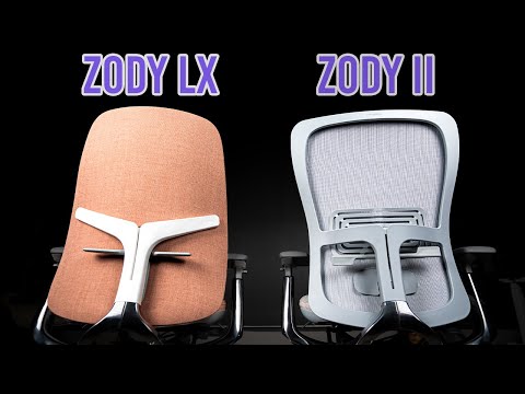 Haworth Zody Comparison - Zody Upholstered (LX) vs Zody II