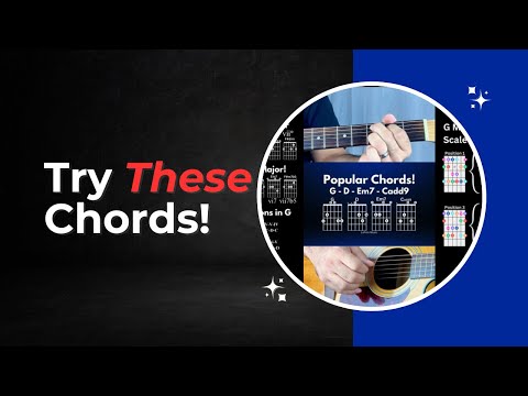 Try this great sounding & popular chord progression! Grab your guitar and play along!