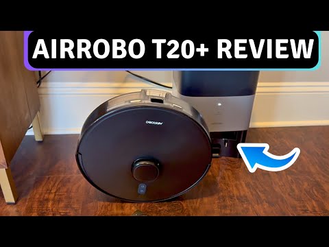 AIRROBO T20+ Robot Vacuum Quick Start Guide and Review