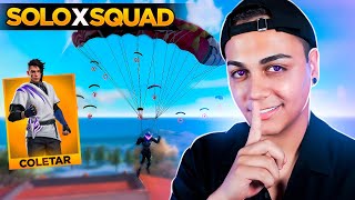 O PERSONAGEM KODA CHEGOU E ESSE É O PODER DELE SOLO VS SQUAD NO FREE FIRE!!