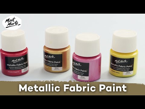 Metallic Fabric Paint Signature Product Demo