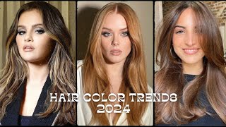 Hottest Hair Color Trends In 2024