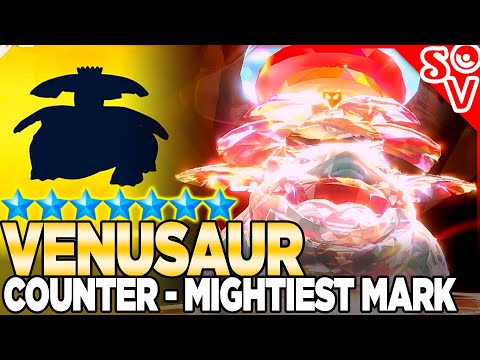 COUNTER Venusaur Herba Mystica Raid *OVER* Pokemon Scarlet and Violet