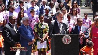 Eric Garcetti explains how the Lucas Museum will benefit youth and adults