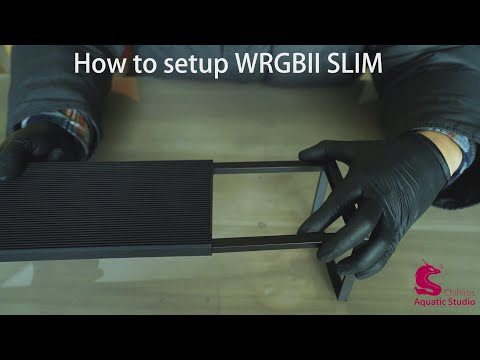 Chihiros WRGB2 SLIM Installation tutorial