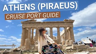 Athens Piraeus Greece Cruise Port | Top 10 Things to Do in Athens (4K)