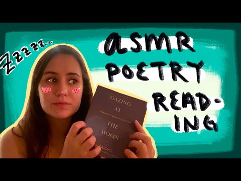 ASMR Poetry Reading (My first ASMR video)