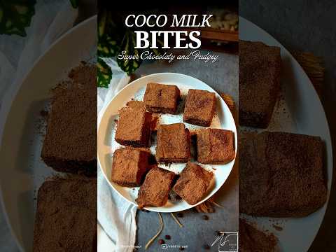 Coco Milk Bites | Milk Pudding | No Gelatin No Agar Agar | Coco Milk Pudding Bites | #shorts