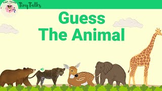 Can you Guess the animal.  #guessinggame #guessanimal #doyouknow #kidslearning