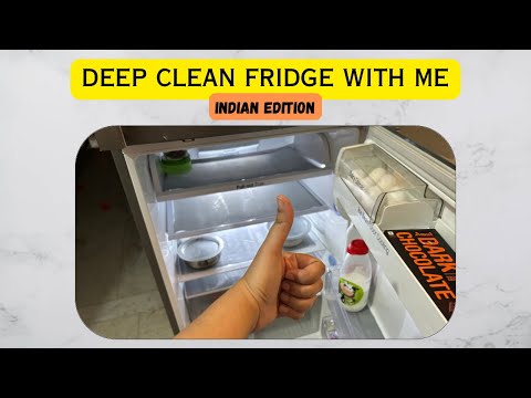 2 hours of fridge cleaning in 5 minutes!