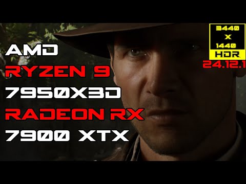 Indiana Jones and the Great Circle Supreme Settings Ultrawide 3440x1440 | RX 7900 XTX | R9 7950X3D