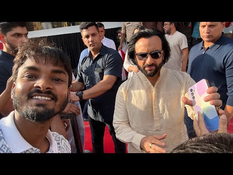 Finally Met Saif Ali Khan 😍 Crazy Moments !