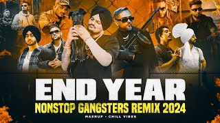 #2024 End Year Mashup -  Nonstop Punjabi Gangsters Remix | Sidhu Moose Wala X Shubh |Nonstop Jukebox