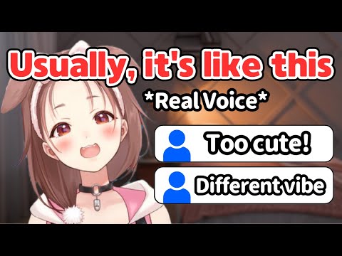 Korone’s Real Voice in Off-Mode on Twitter Space Is Too Cute[Hololive/EngSub/JpSub]