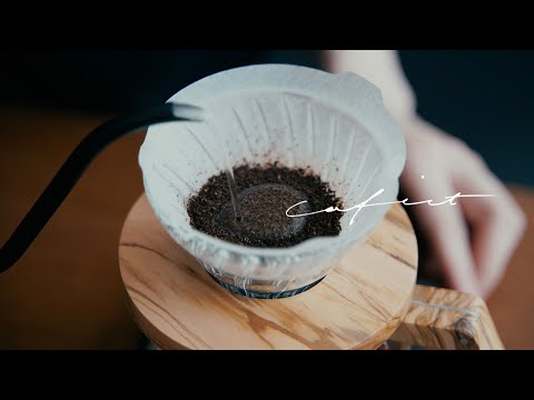 How to brew delicious coffee with HARIO V60. Life with coffee.