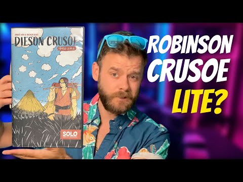 Dieson Crusoe Preview | A Solo Board Game Delight