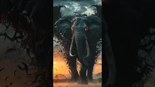 Terrible elephant #animals #elepensaemmimtarot #trandingshorts #animalshorts