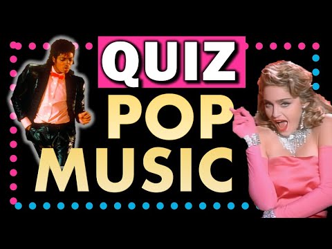 POP MUSIC TRIVIA QUIZ - 20 questions - Multiple choice test