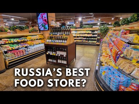 Russian TYPICAL Supermarket Tour: Giperbola Yekaterinburg