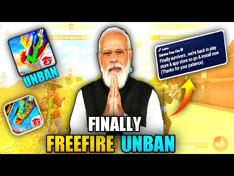 HOW TO UNBAN FREE FIRE IN INDIA | FINALLY UNBAN FREE FIRE IN INDIA | SAD NEWS FREE FIRE BAN IN INDIA