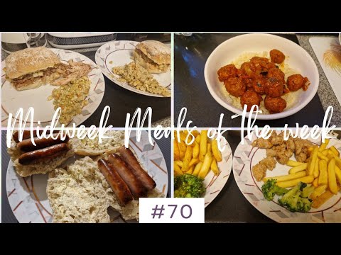 Meals of the week! | Midweek meals for my family | What we eat in a week #70 | Regular, real meals