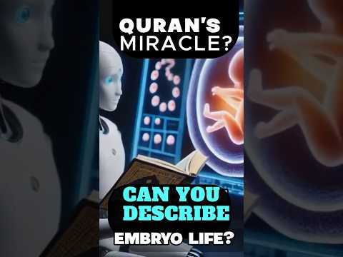 Quran Scientific Miracles: Can You Describe Embryo Life?  Without Modern Science? AI ChatGPT Study!