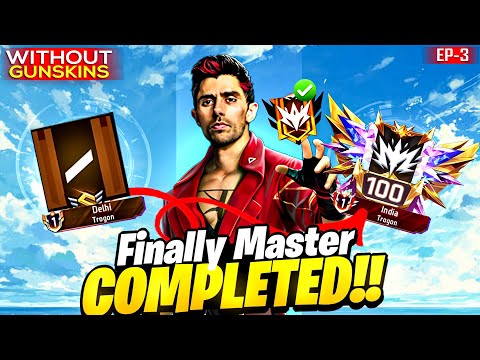 Finally Master Achieved 😍 | Bronze To Grandmaster 🔥 In New ID | Pushing For Weapon Title 🔫 Ep-3