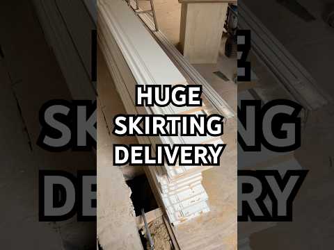 Skirting Arrives! The Regal Touch to Our Renovation