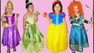 Disney Princess Dress Up Makeover Halloween Costumes 2018