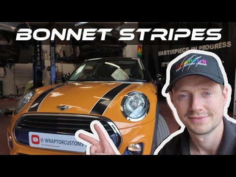 How to Apply Bonnet Stripes to Your Car | Step-by-Step Guide by Wraptor Customs