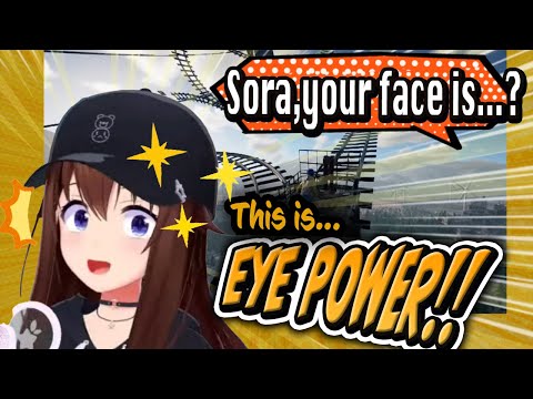 Sora endured motion sickness and developed a new technique【hololive/Tokino Sora】