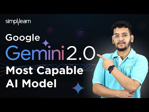 Google Gemini 2.0 | Google Gemini 2.0 Demo 2025 | Google Gemini 2.0 Use Cases 2025 | Simplilearn