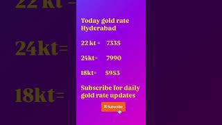 Today gold rate #news #todaygoldrate #gold d