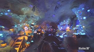 [4K Nighttime] Disney Coaster - Seven Dwarfs Mine Train Coaster Ride - Magic Kingdom