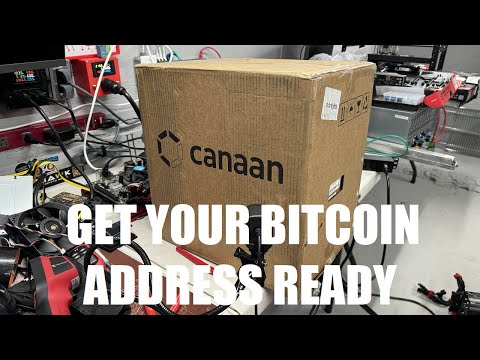 BITCOIN TO THE MOON! New Bitcoin Miner Canaan A15 PRO UNBOXING LIVE