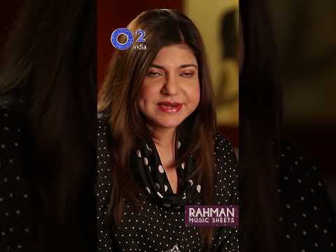 Alka Yagnik On @ARRahman's Music Style  #rahmanmusicsheets #arrahman #arr #arrahmanlovesongs