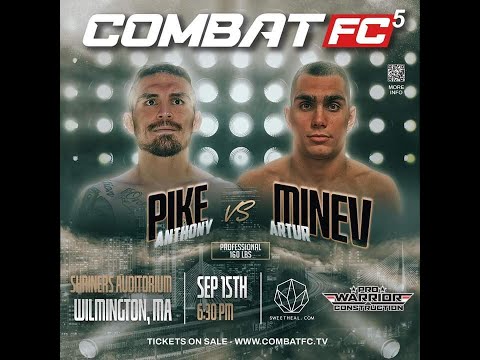 Artur Minev (1-0 Pro Lightweight) Talks second professional fight and what to expect at Combat FC 5