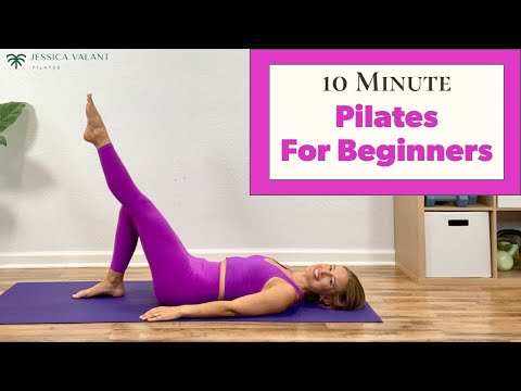 10 Minute Pilates for Beginners - Beginner Pilates at Home!