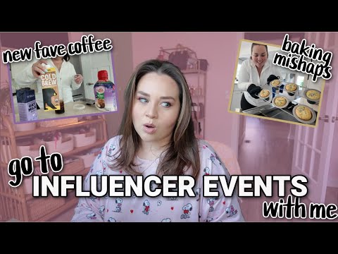 GOING TO INFLUENCER EVENTS + GROCERY HAUL & RECIPES