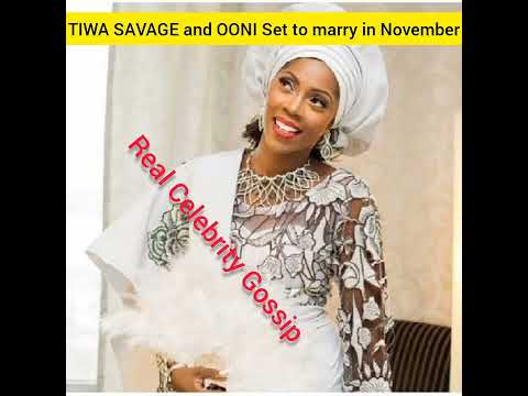 How true is this??? Tiwa Savage and OONI set to Marry in November