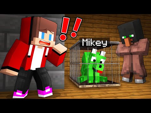 How JJ Saved KIDNAPPED Dog Mikey in Minecraft (Maizen)