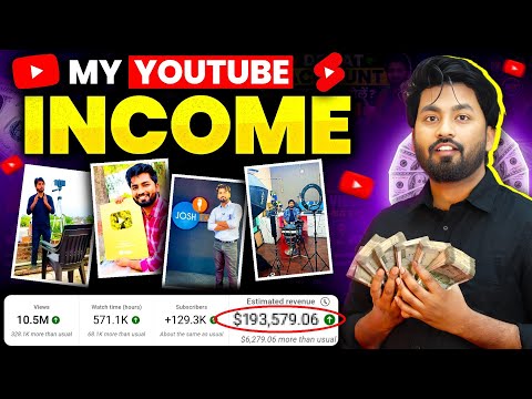 💰My MONTHLY & LIFETIME YouTube Earnings | 40 Lakh Subscribers Par Youtube Kitna Paisa Deta Hai ?