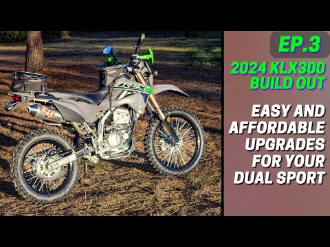 Turning the 2024 Kawasaki KLX300 into a Proper Dual Sport (EP.3)