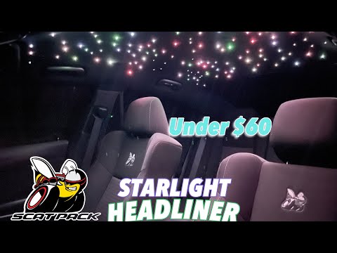 HOW TO DIY STARLIGHTS IN ANY VEHICLE🔥