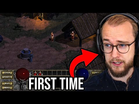 WoW Player Tries DIABLO 1 For the FIRST TIME! (Full Game)